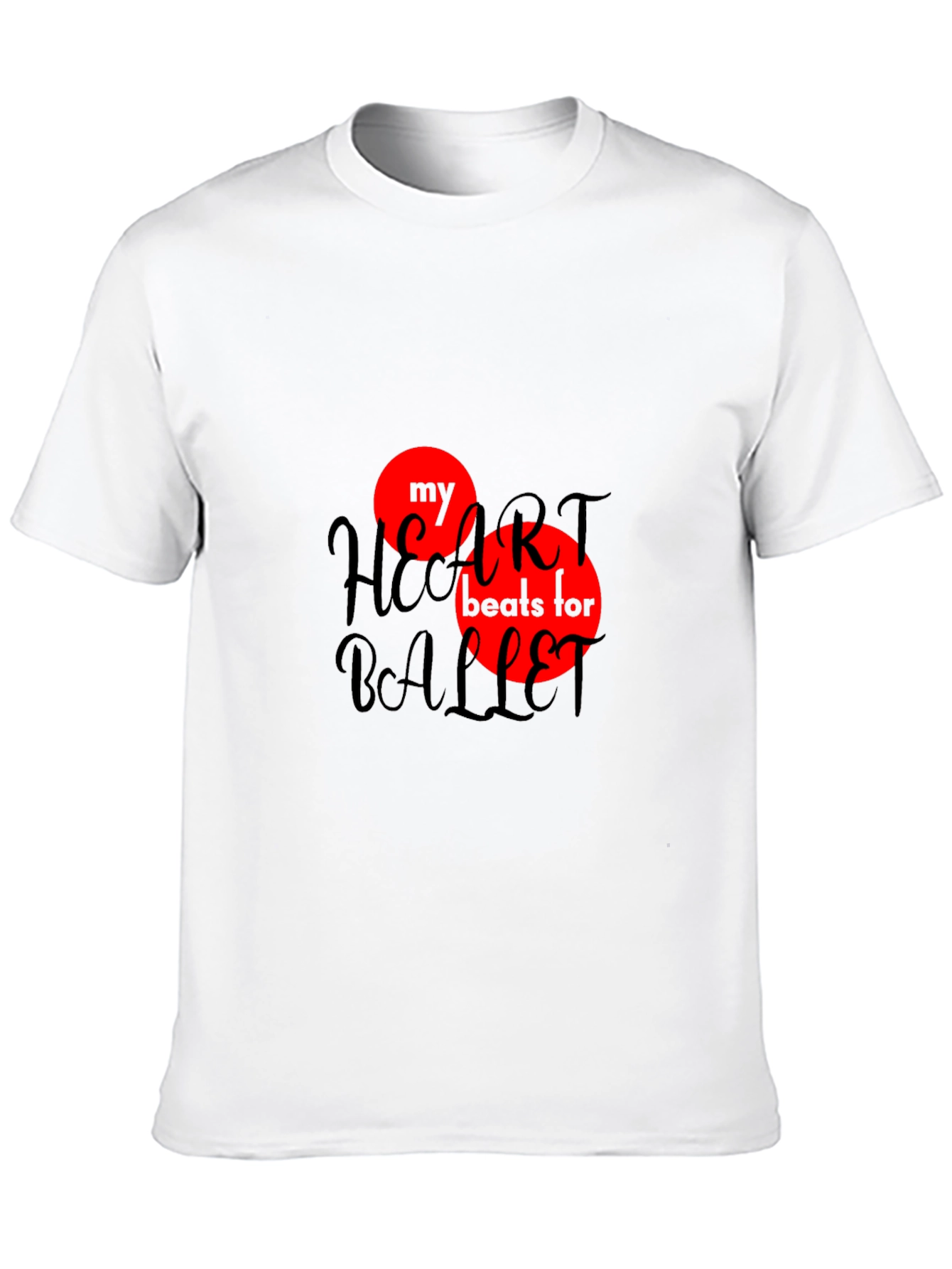 Ballet Heartbeat Tee - Passionate Dance Lovers Shirt