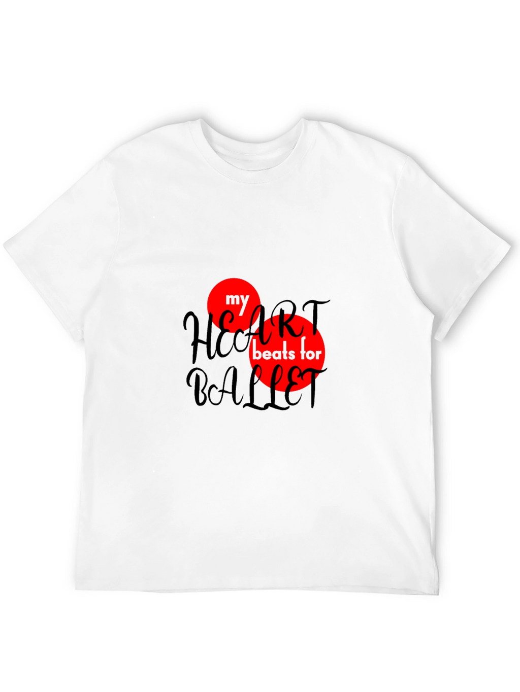 Ballet Heartbeat Tee - Passionate Dance Lovers Shirt