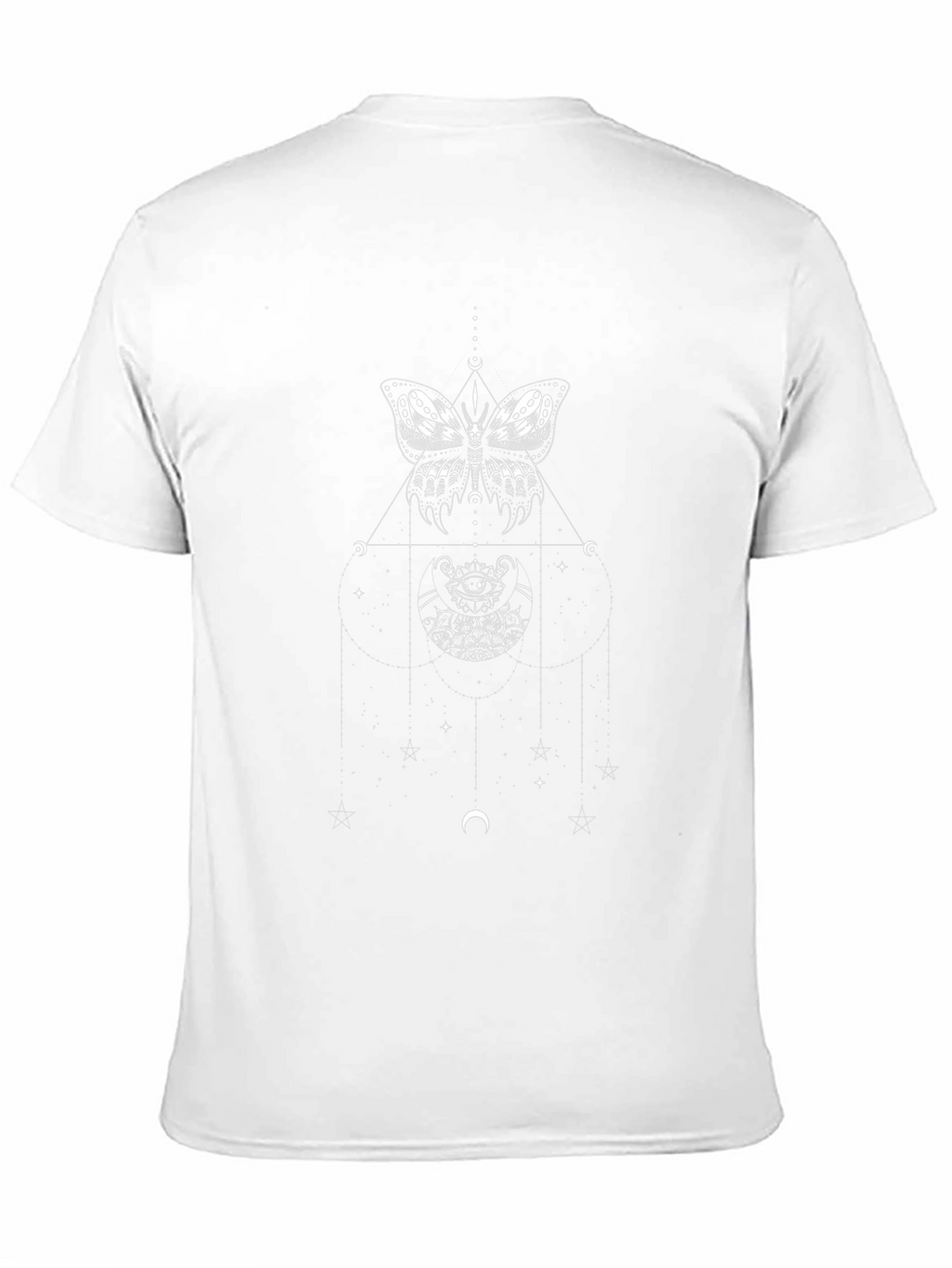 Mystic Butterfly Graphic Tee - Black