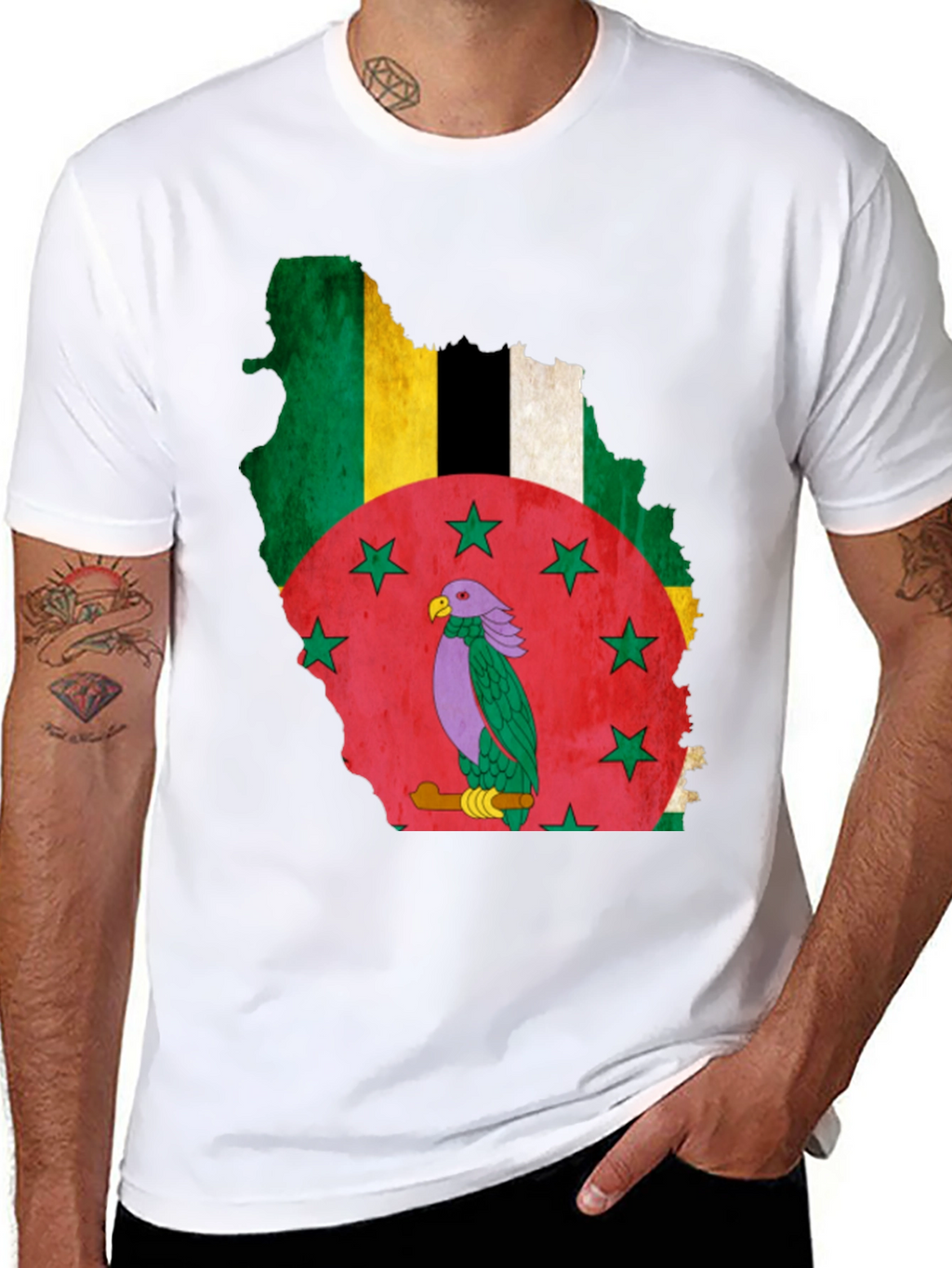Dominica Flag T-Shirt - National Pride Tee