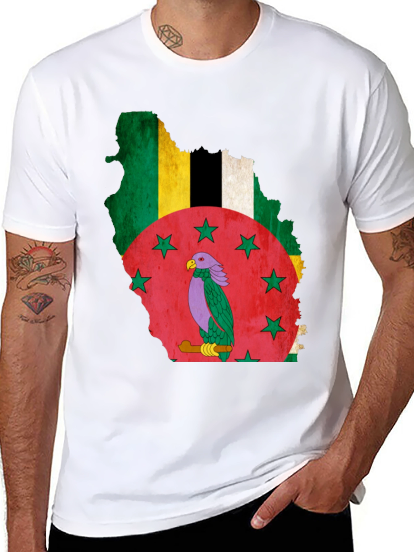 Dominica Flag T-Shirt - National Pride Tee
