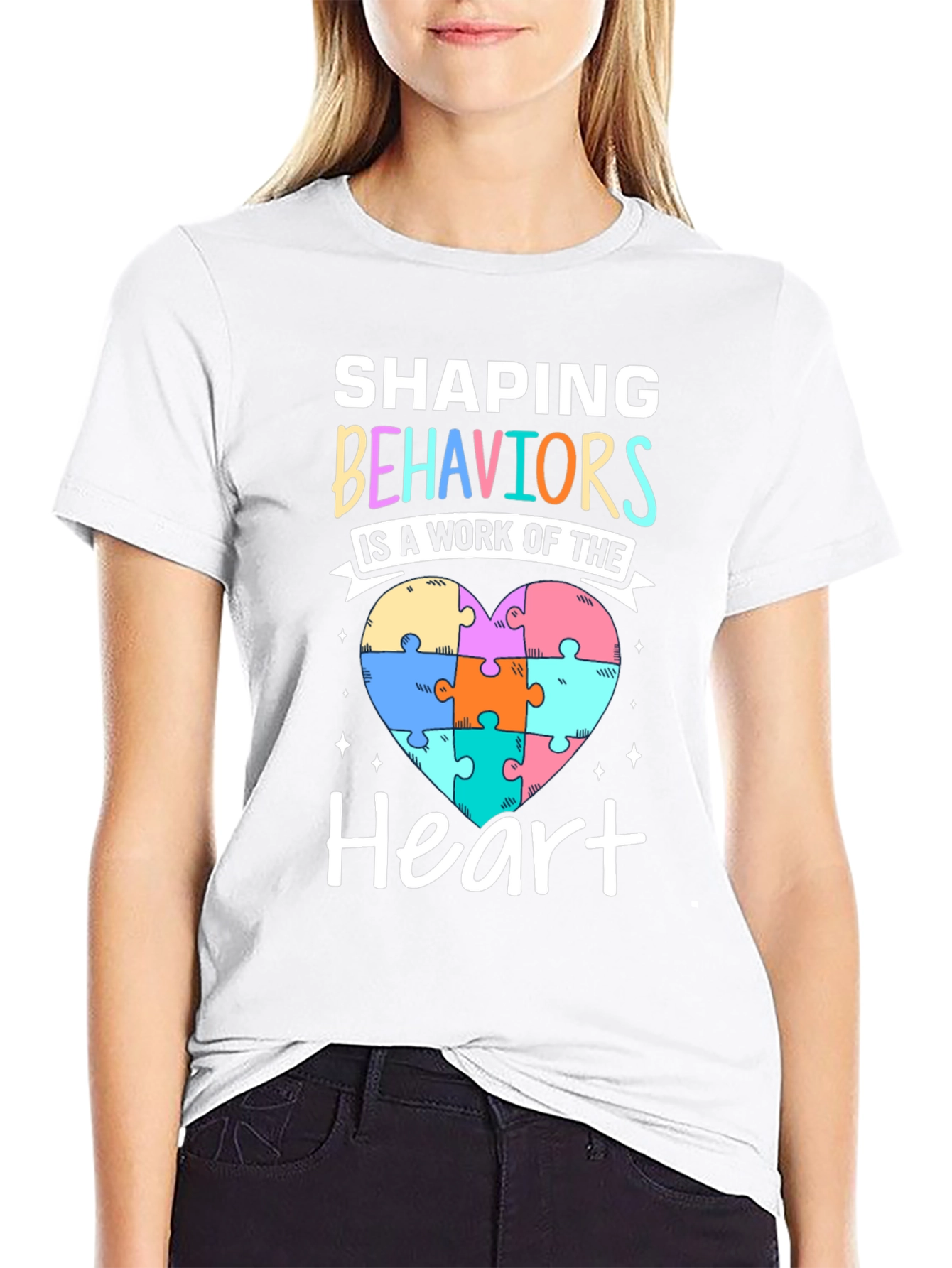 Shaping Behaviors Autism Awareness T-Shirt