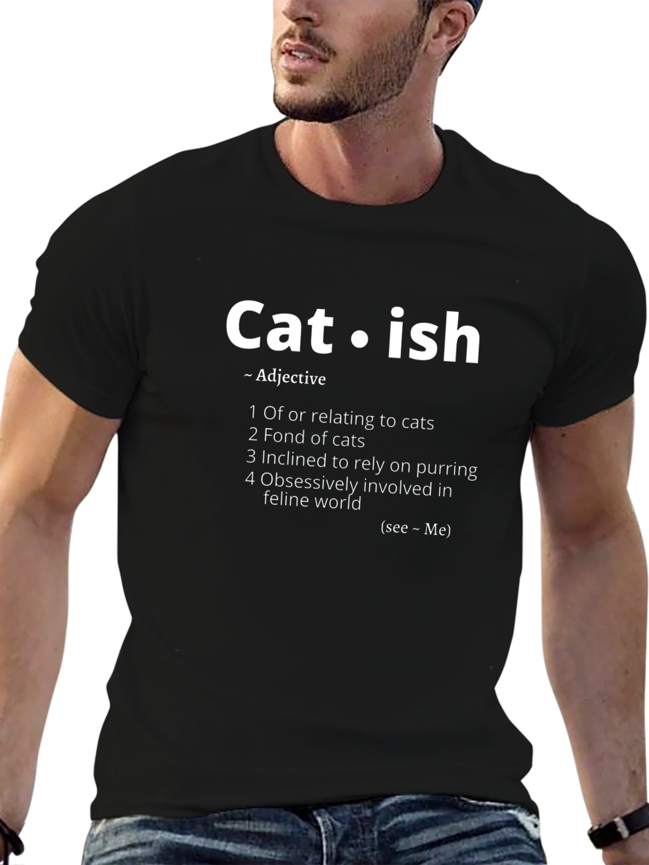 Catish Definition T-Shirt - Funny Cat Lover Tee