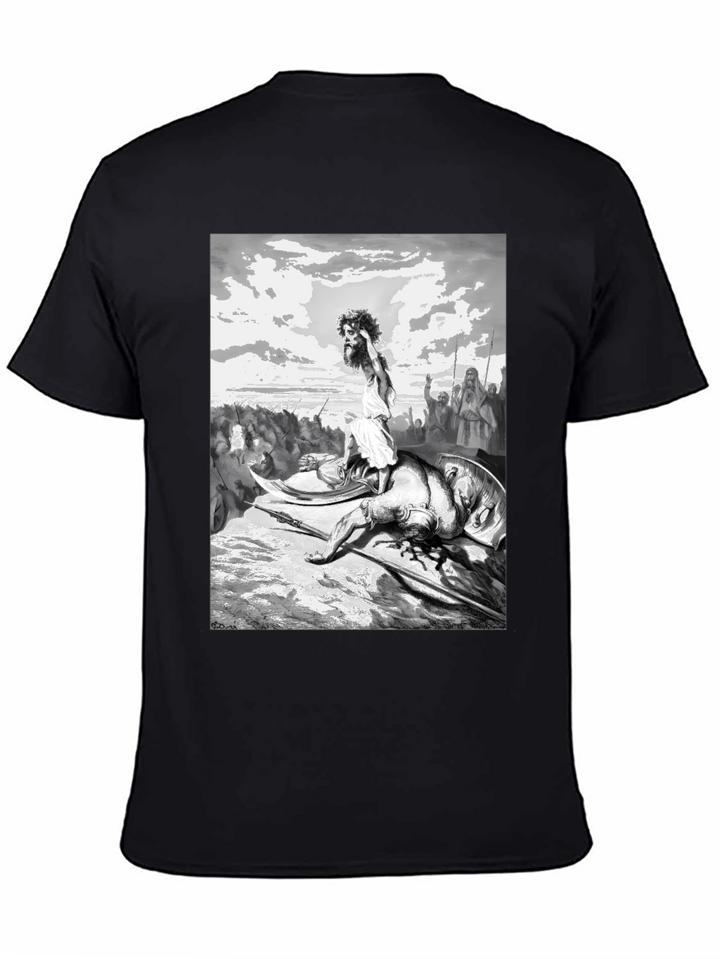 David and Goliath Graphic T-Shirt