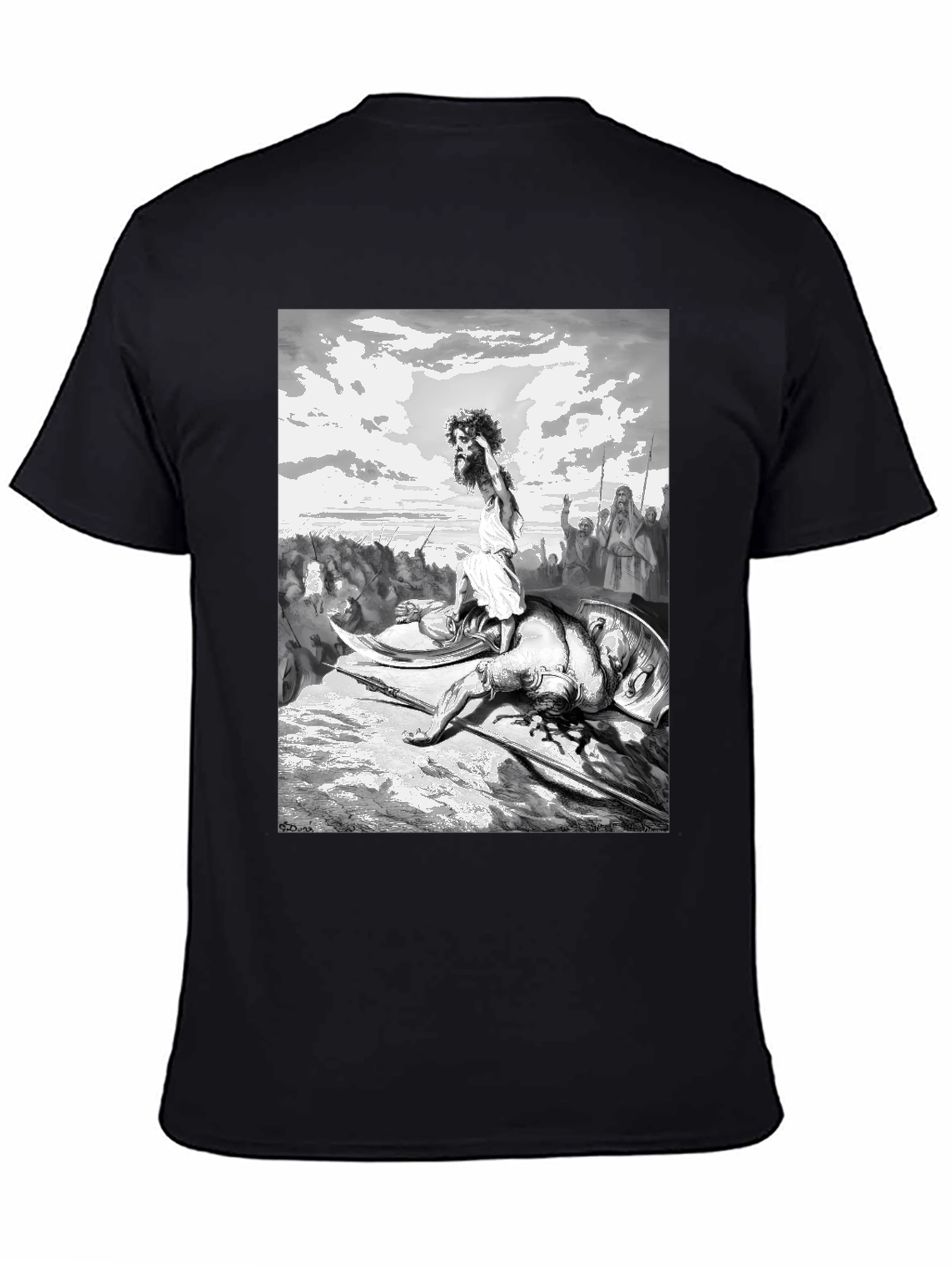 David and Goliath Graphic T-Shirt