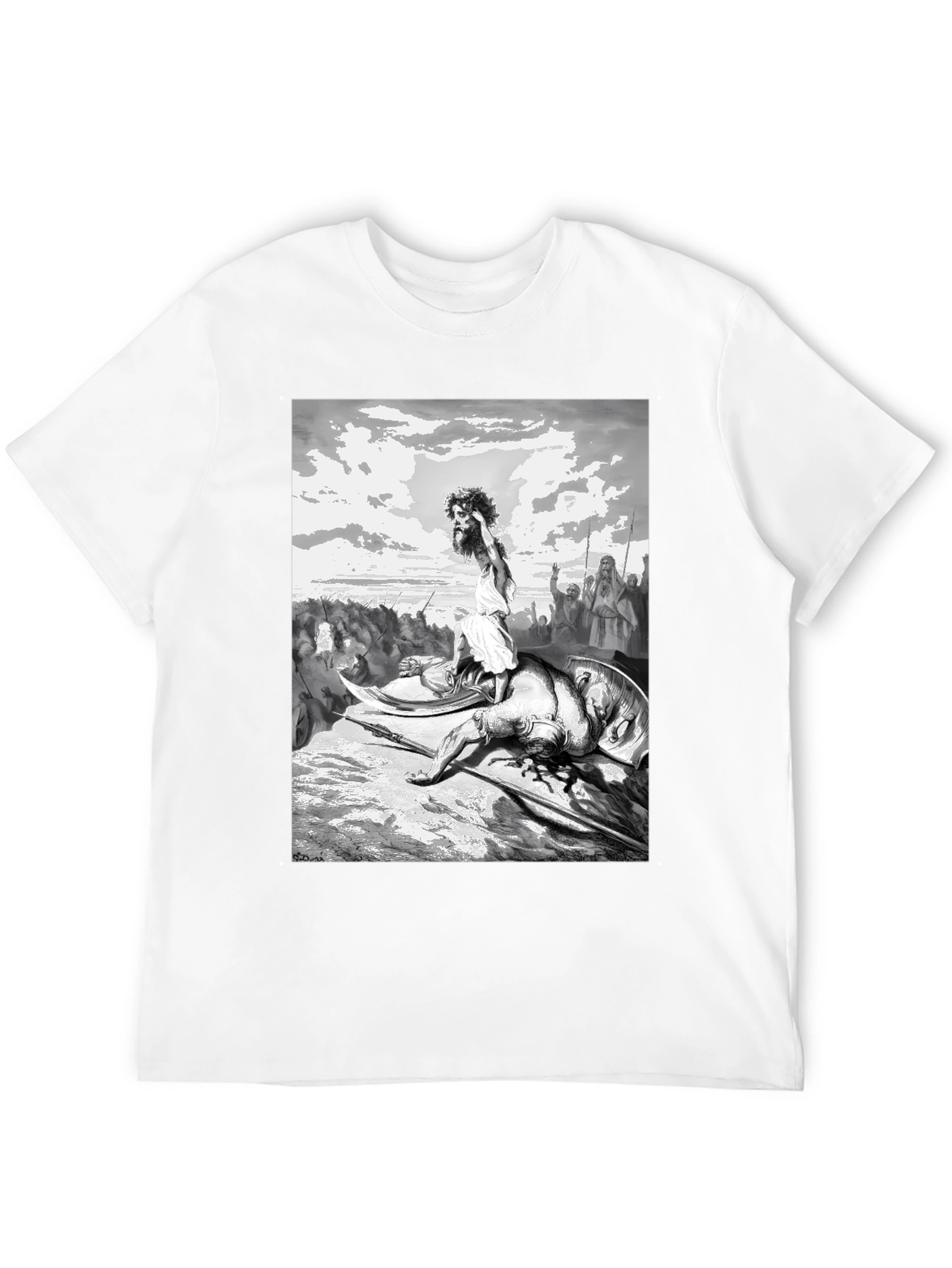 David and Goliath Graphic T-Shirt