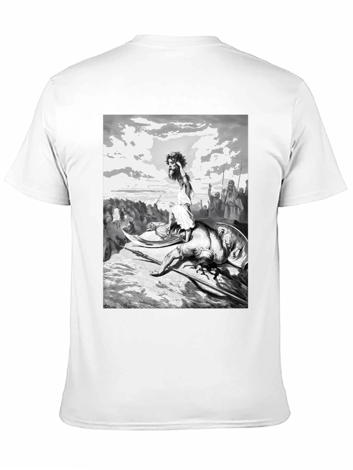 David and Goliath Graphic T-Shirt