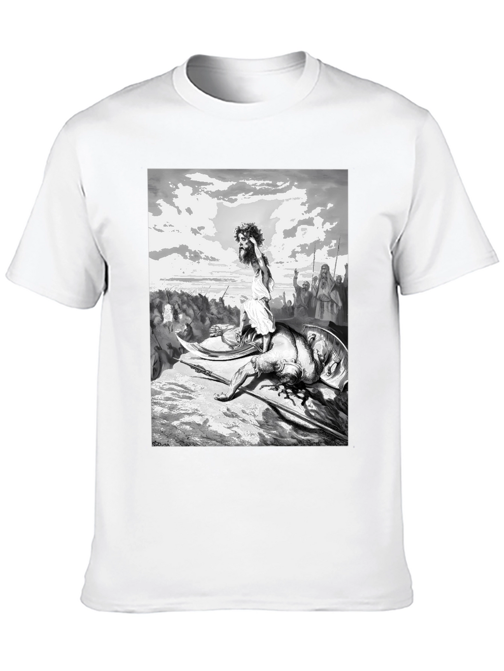 David and Goliath Graphic T-Shirt