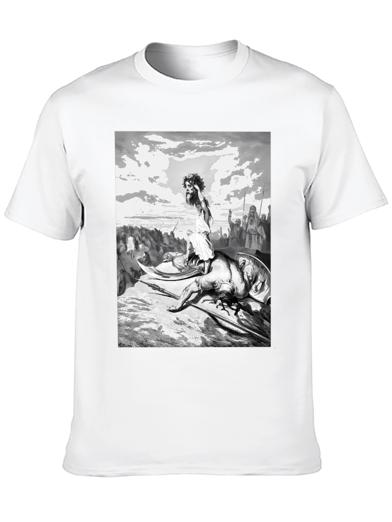 David and Goliath Graphic T-Shirt