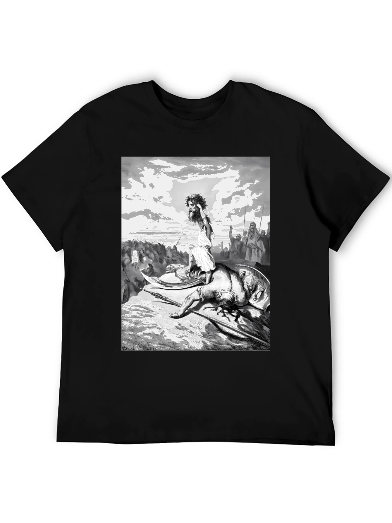 David and Goliath Graphic T-Shirt