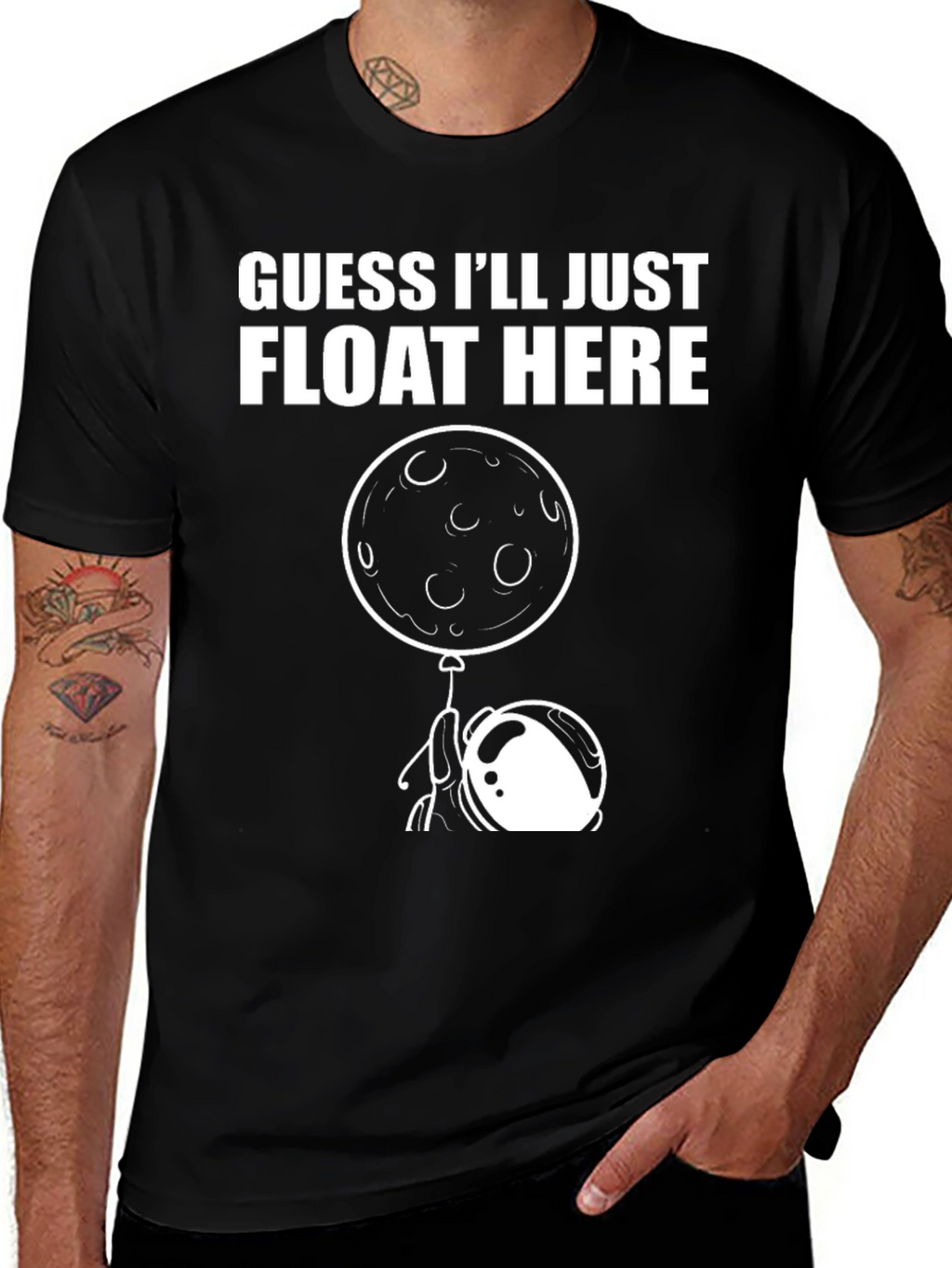 Guess Ill Just Float Here Graphic Tee
