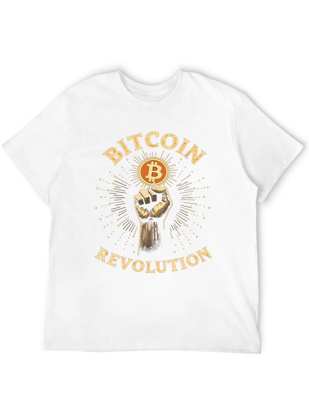 Bitcoin Revolution T-Shirt - Crypto Supporter Tee