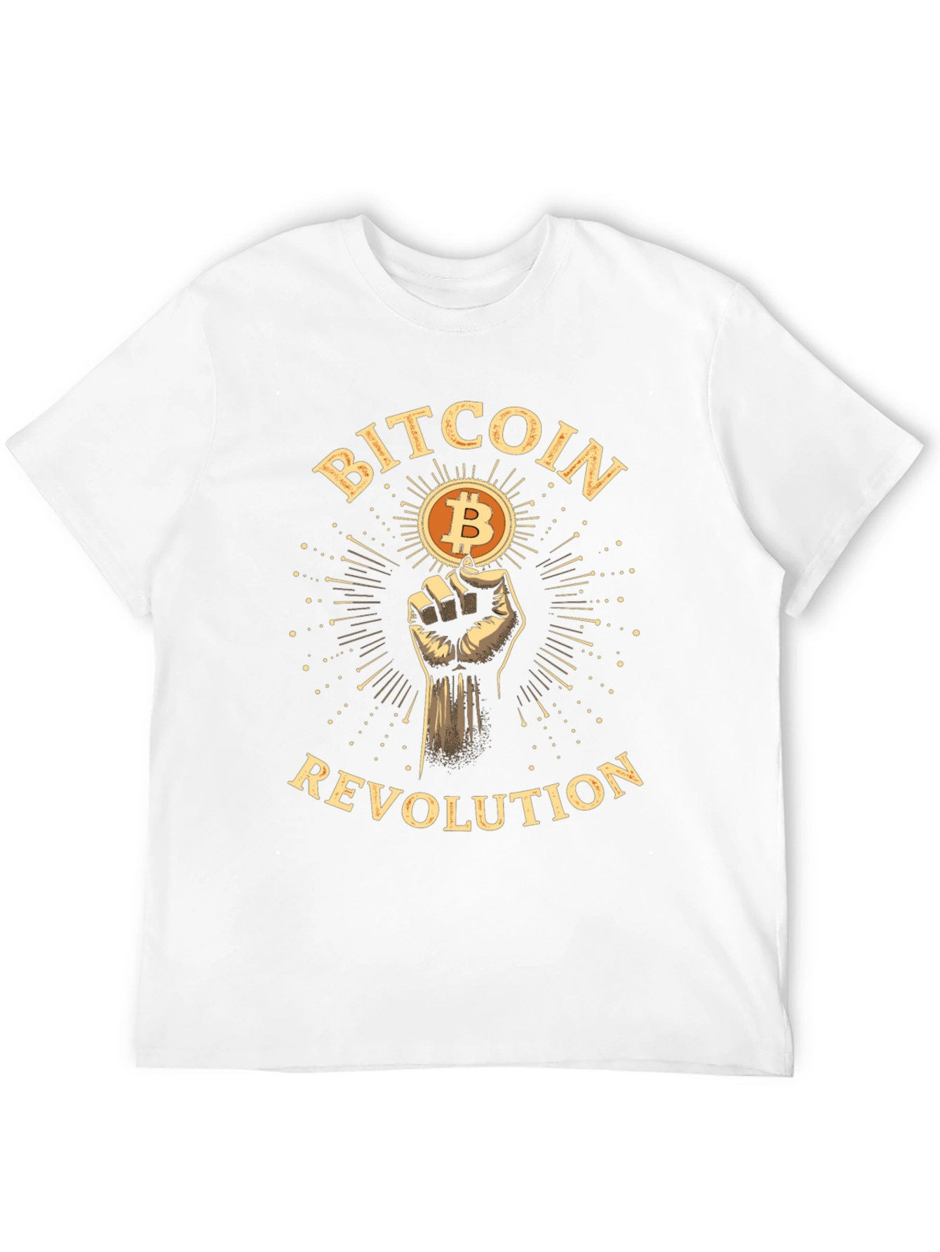 Bitcoin Revolution T-Shirt - Crypto Supporter Tee