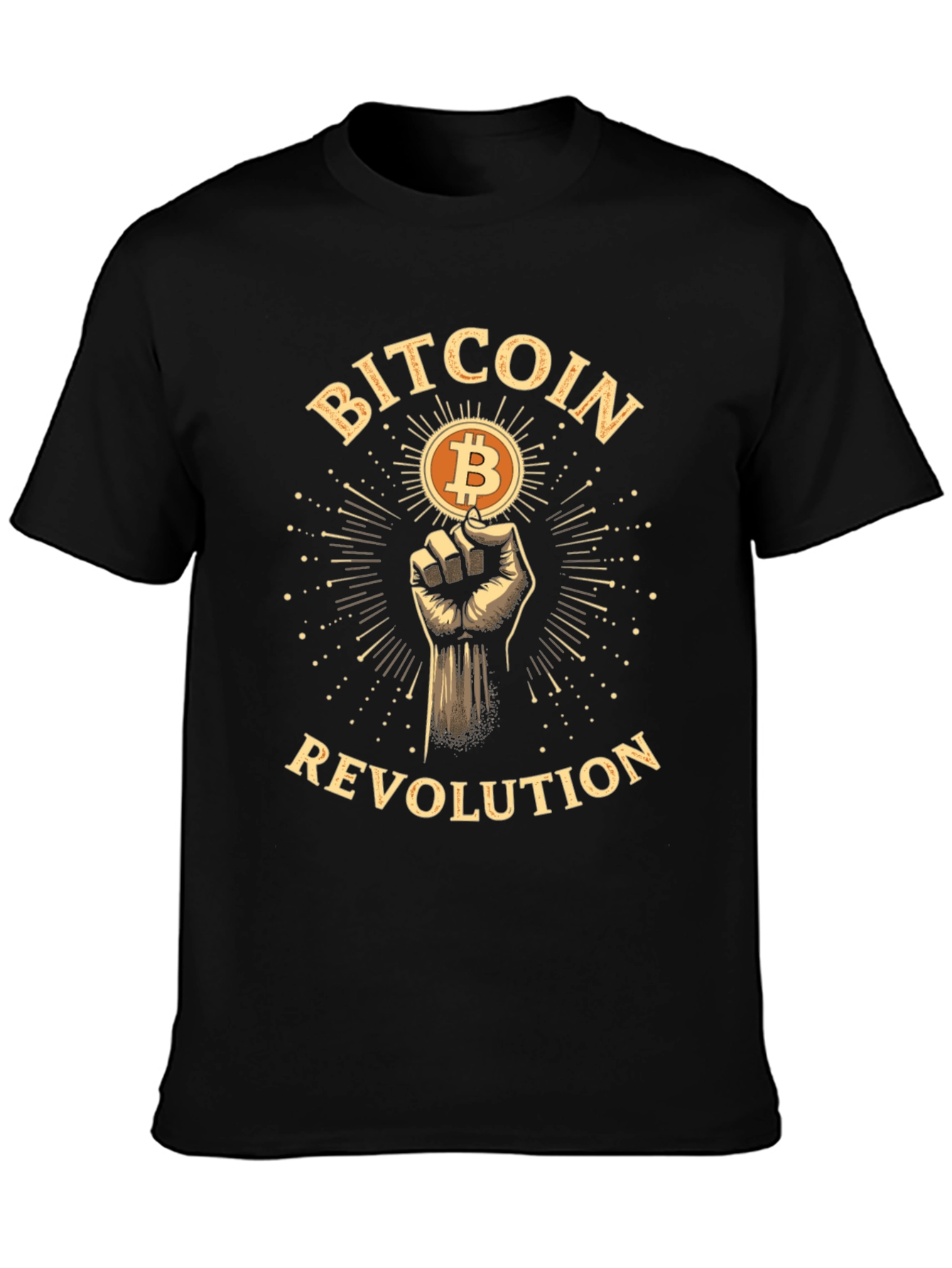 Bitcoin Revolution T-Shirt - Crypto Supporter Tee