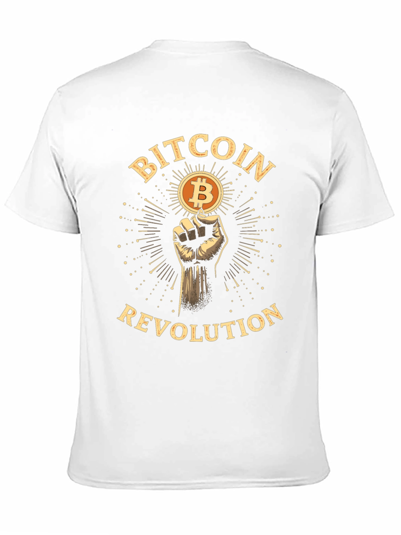 Bitcoin Revolution T-Shirt - Crypto Supporter Tee