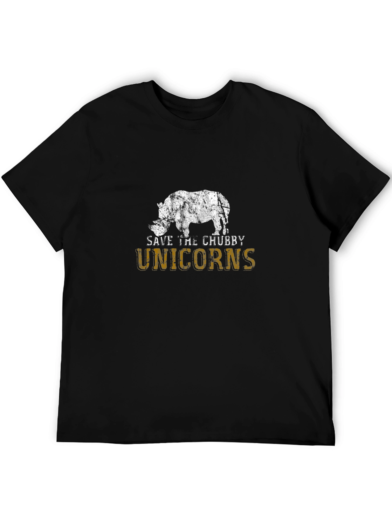 Save the Chubby Unicorns Graphic T-Shirt