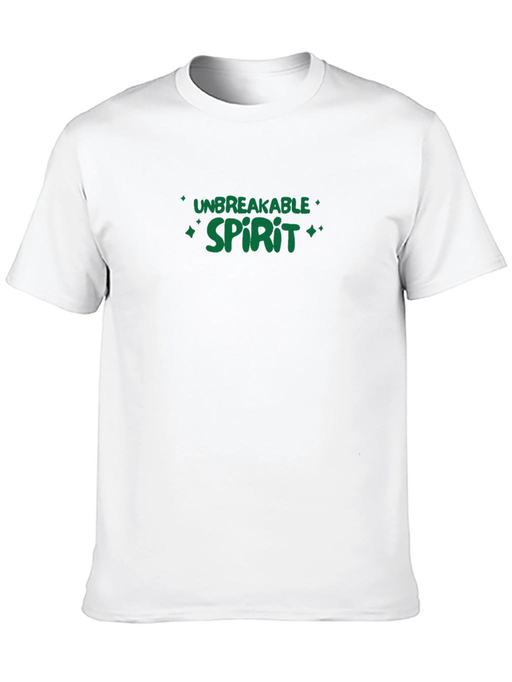 Unbreakable Spirit Black Graphic Tee