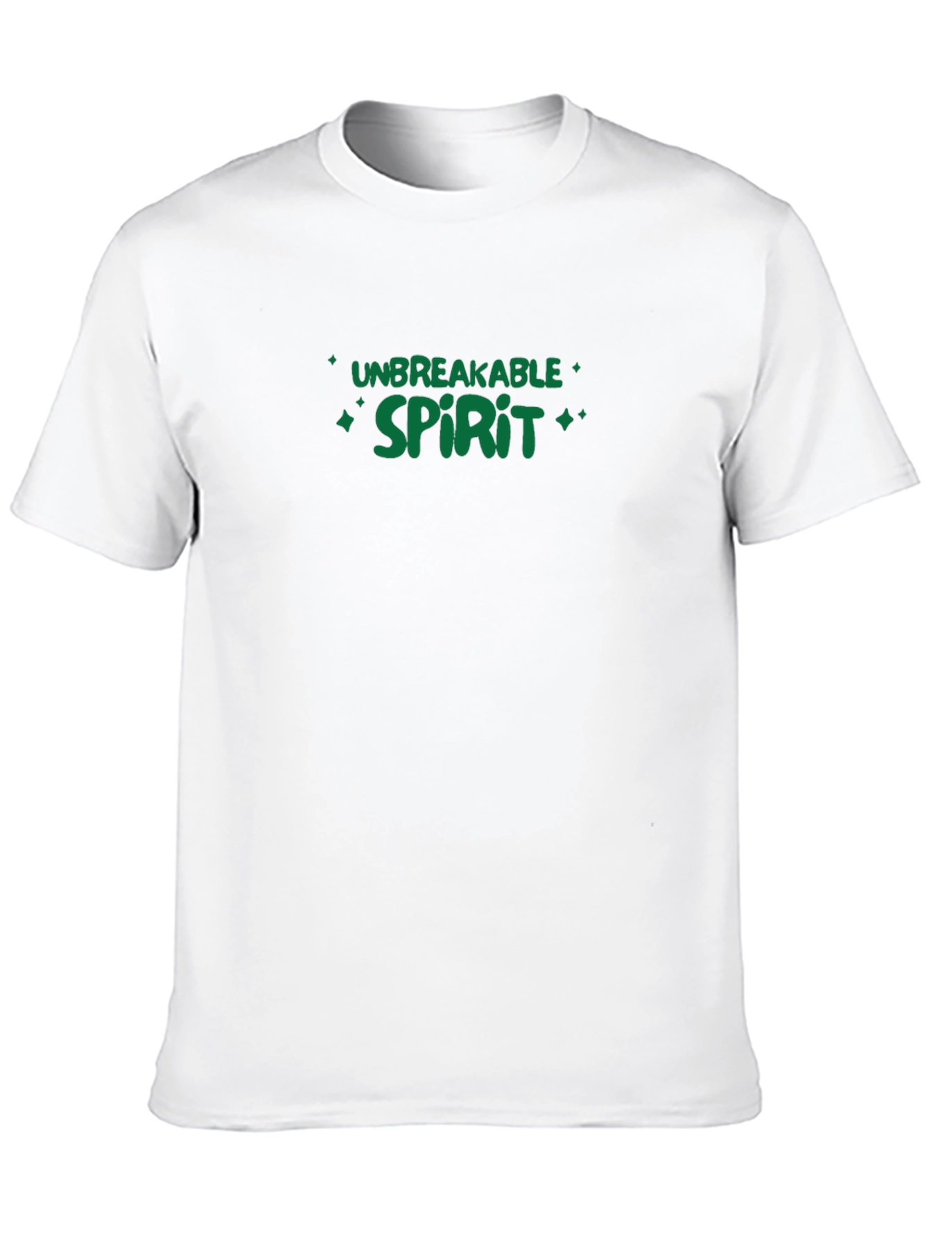 Unbreakable Spirit Black Graphic Tee
