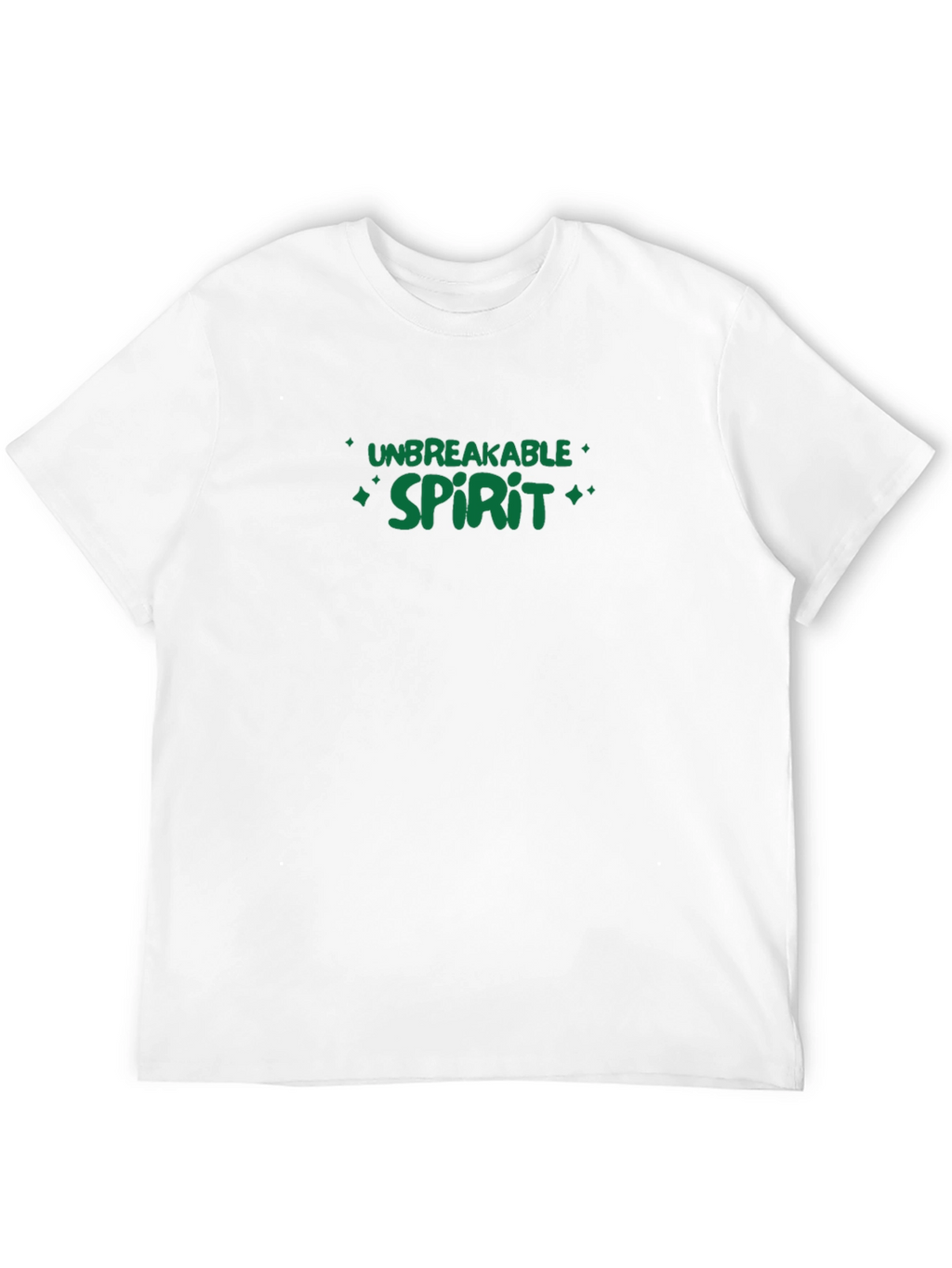 Unbreakable Spirit Black Graphic Tee