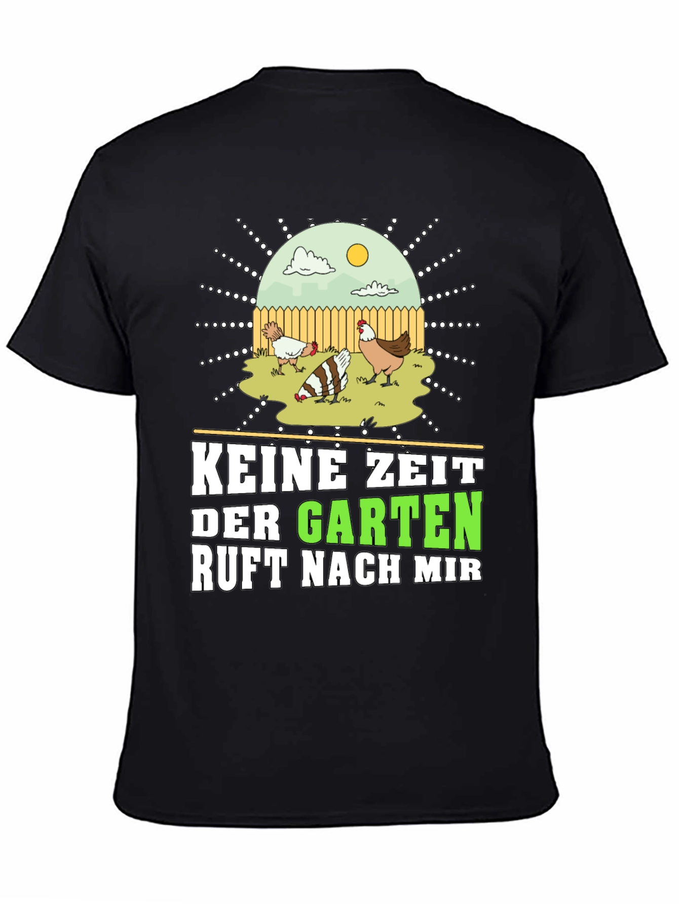 Keine Zeit Der Garten Ruft Nach Mir Graphic Tee
