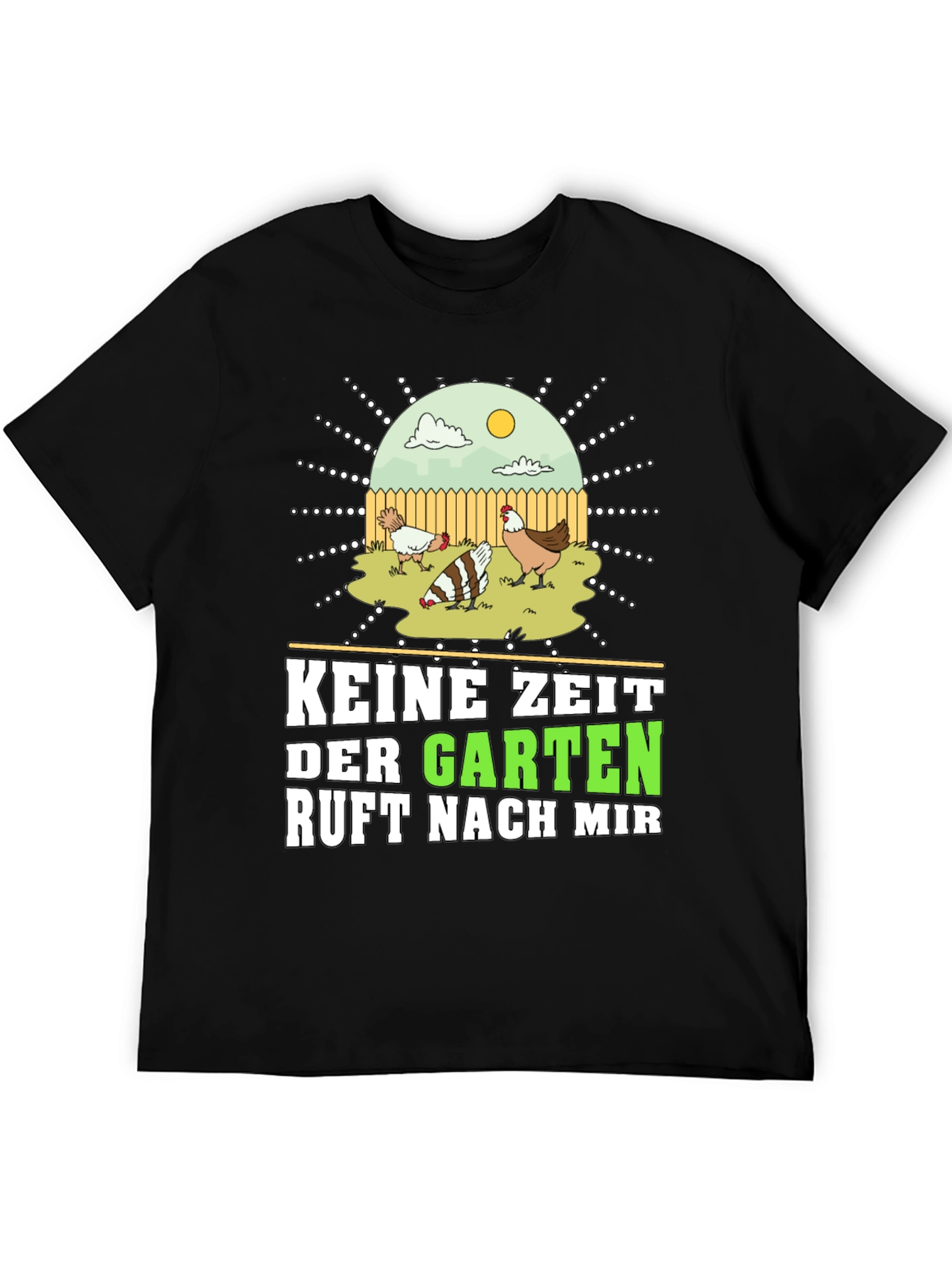 Keine Zeit Der Garten Ruft Nach Mir Graphic Tee