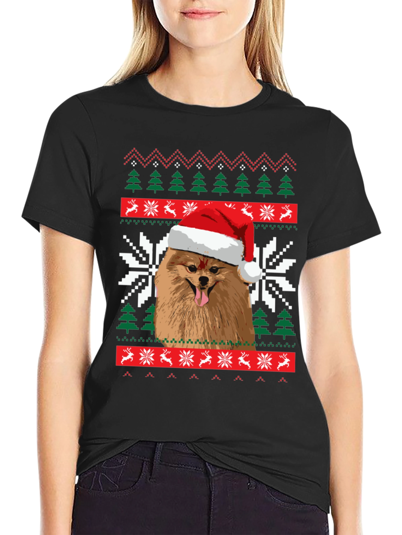 Pomeranian Christmas T-Shirt