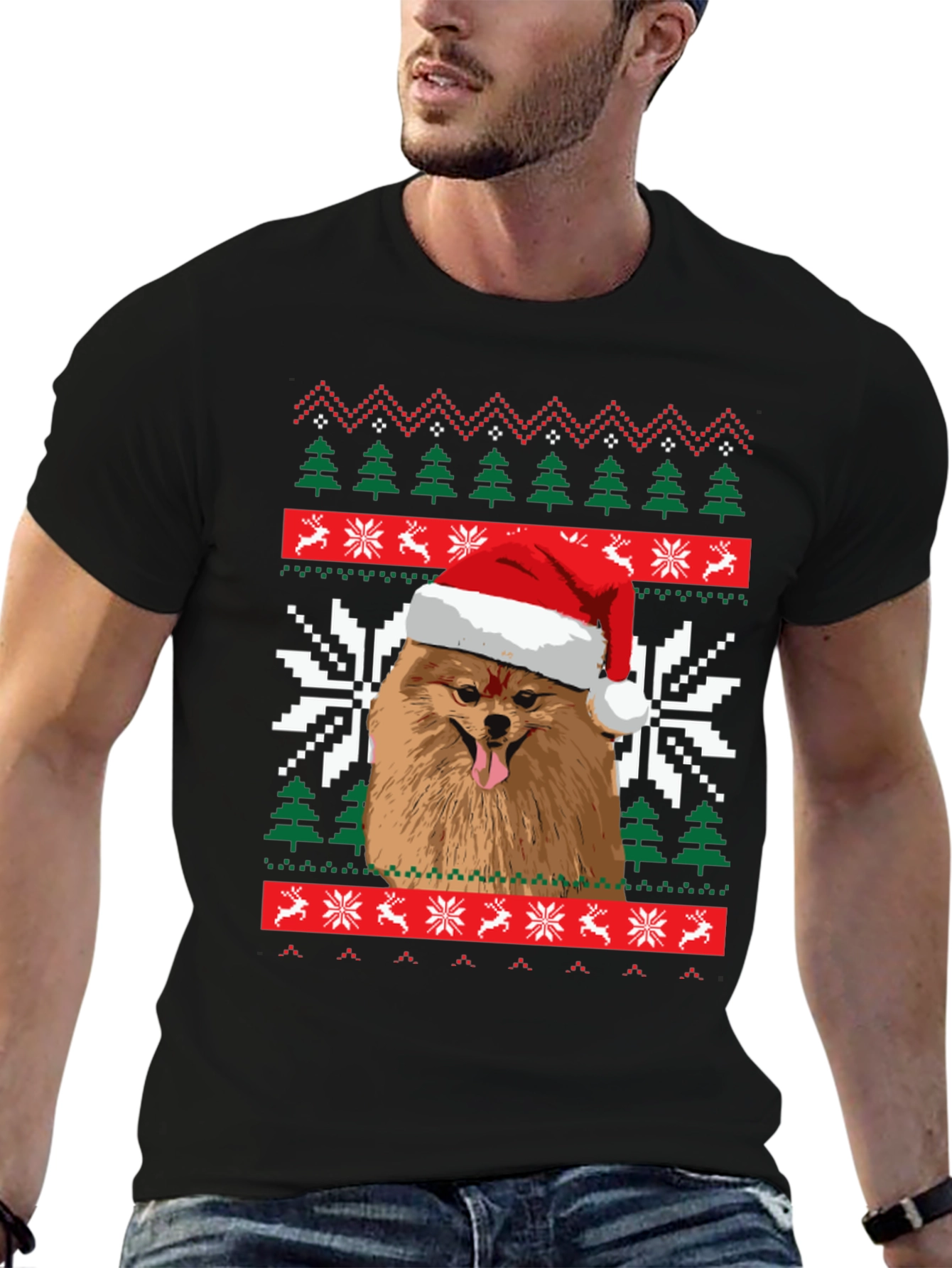 Pomeranian Christmas T-Shirt