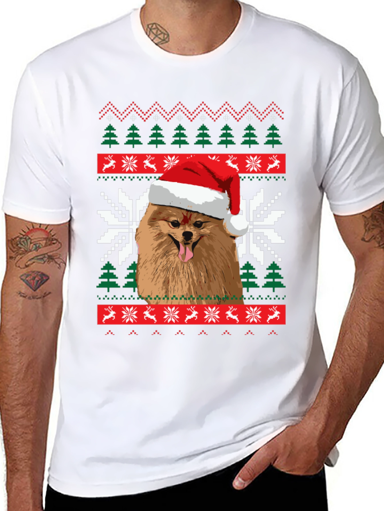 Pomeranian Christmas T-Shirt