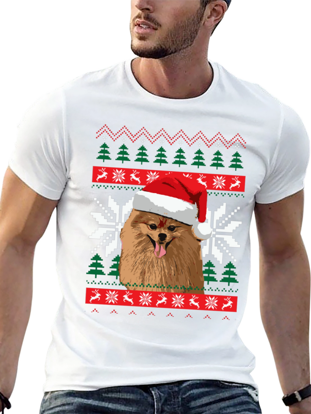 Pomeranian Christmas T-Shirt