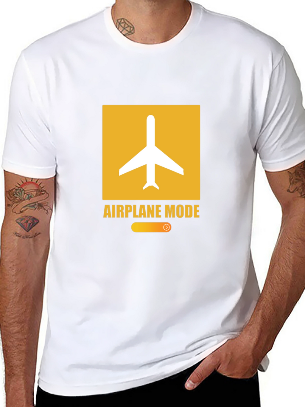 Airplane Mode Graphic T-Shirt