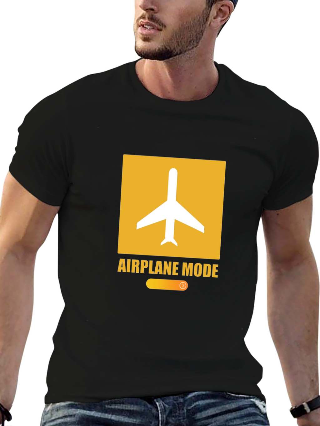 Airplane Mode Graphic T-Shirt