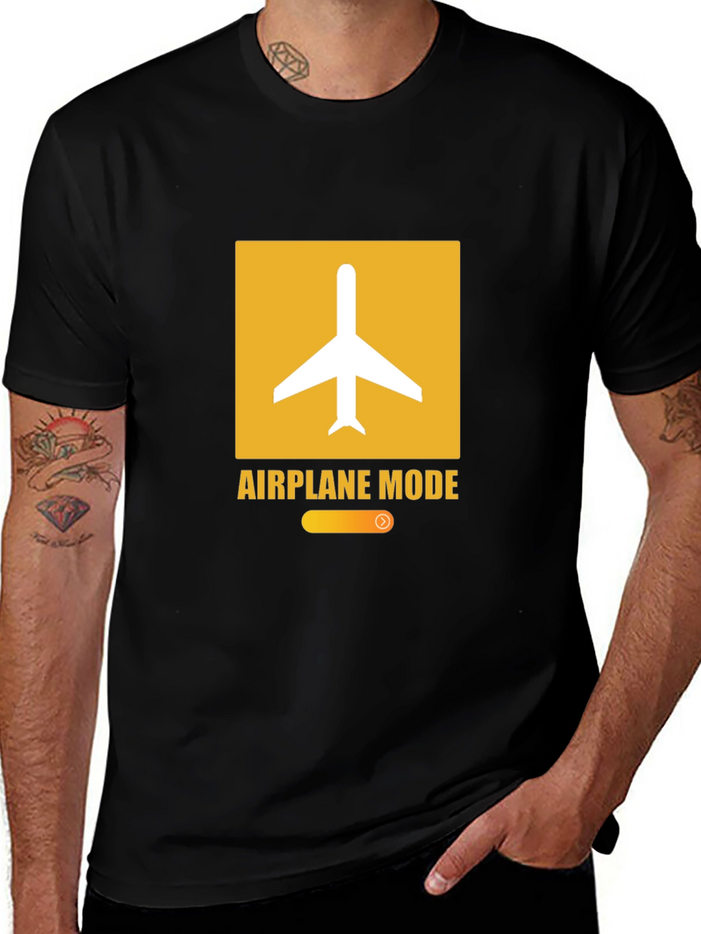 Airplane Mode Graphic T-Shirt