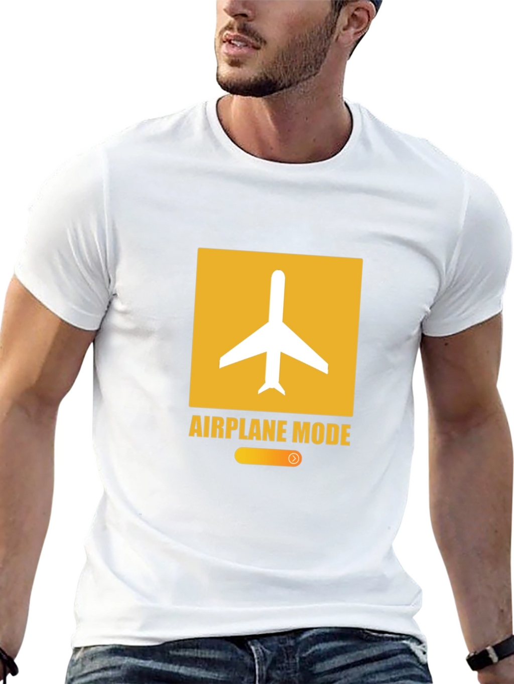 Airplane Mode Graphic T-Shirt
