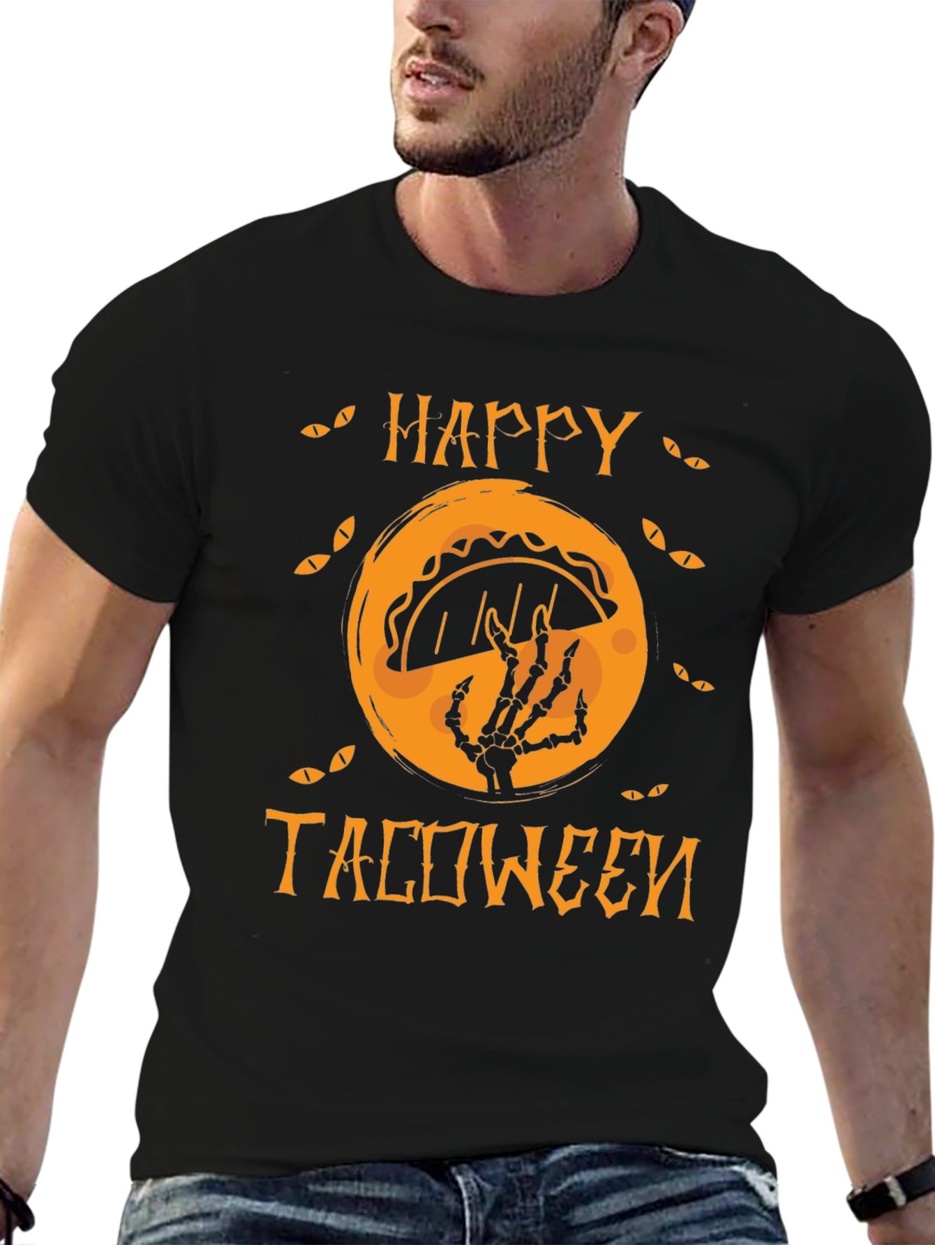 Happy Tacoween T-Shirt Halloween Taco Shirt