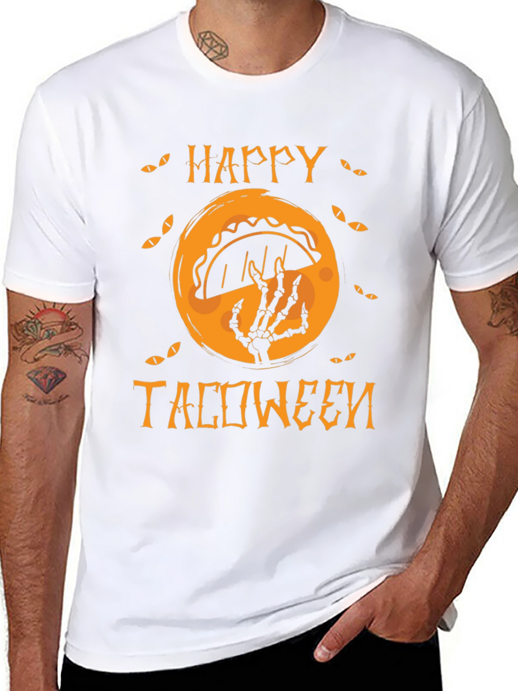 Happy Tacoween T-Shirt Halloween Taco Shirt