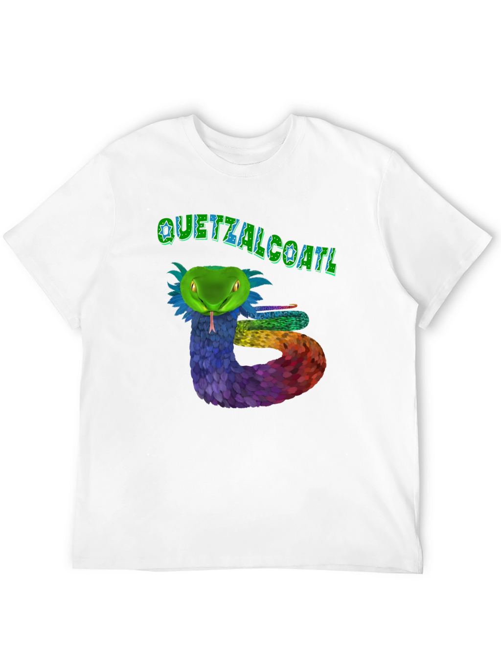 Quetzalcoatl Snake Graphic T-Shirt