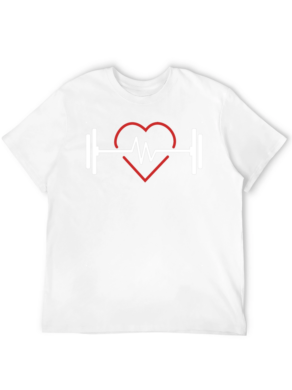 Fitness Heartbeat T-Shirt - Gym & Workout Apparel