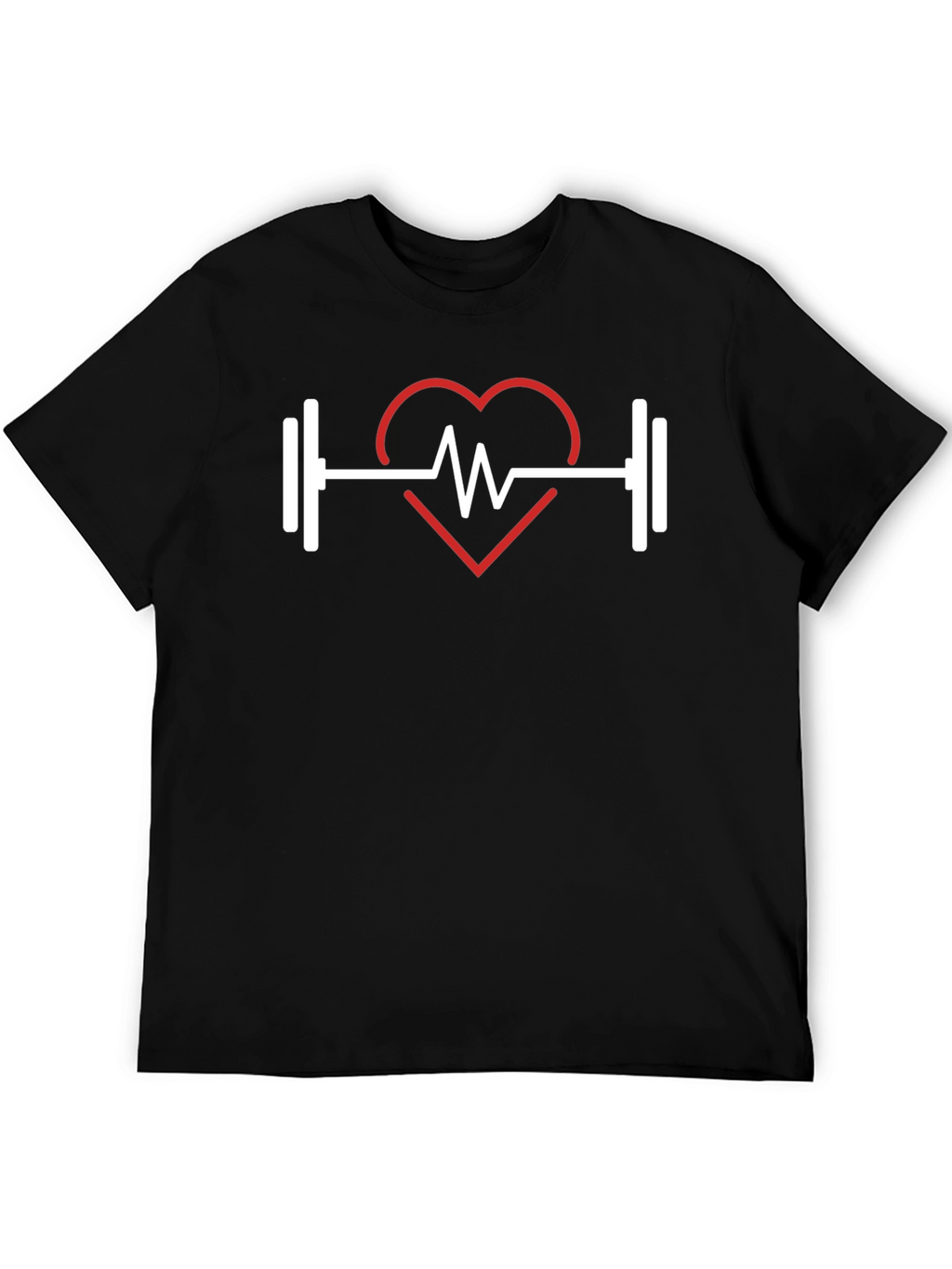 Fitness Heartbeat T-Shirt - Gym & Workout Apparel