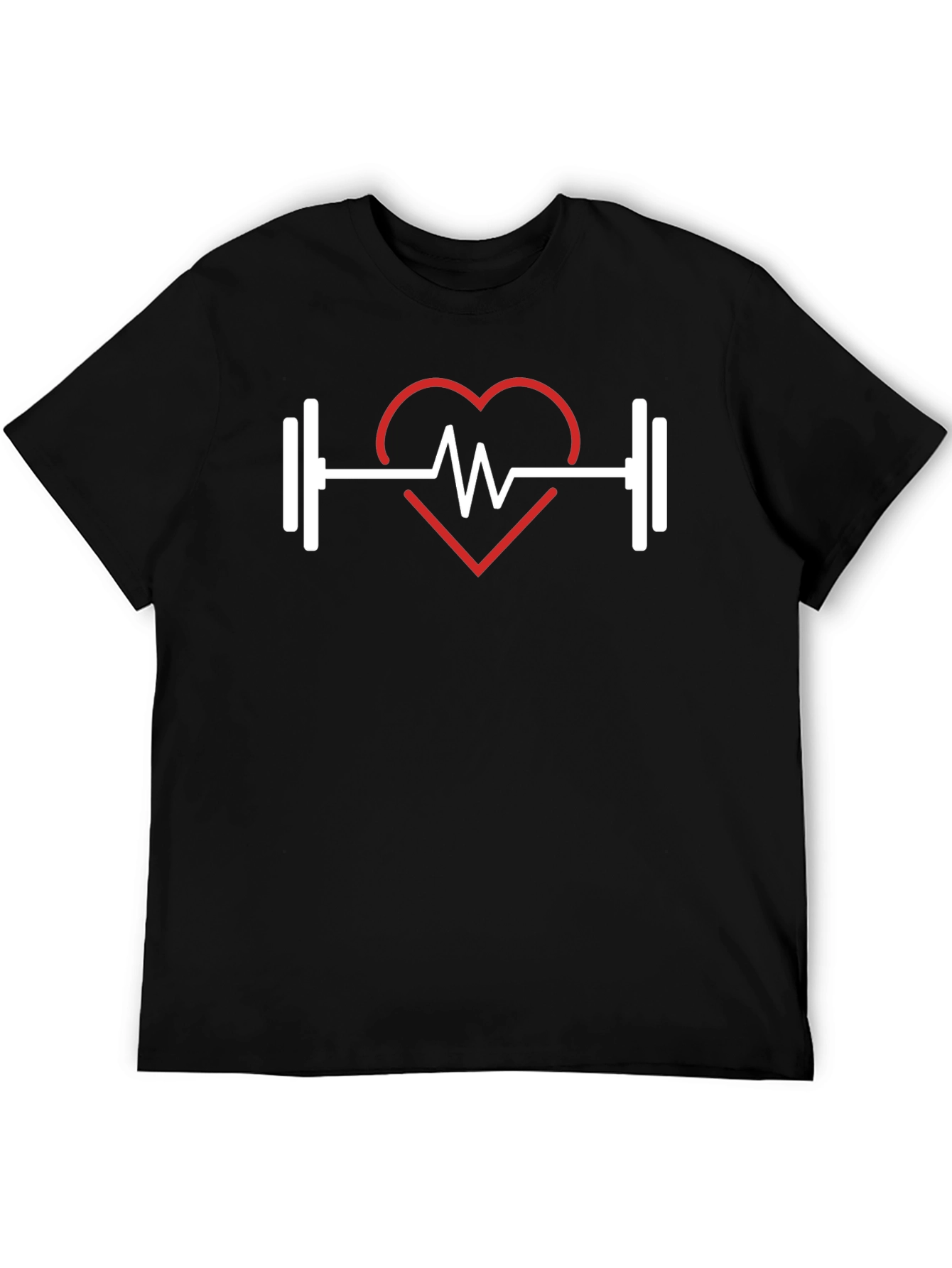 Fitness Heartbeat T-Shirt - Gym & Workout Apparel
