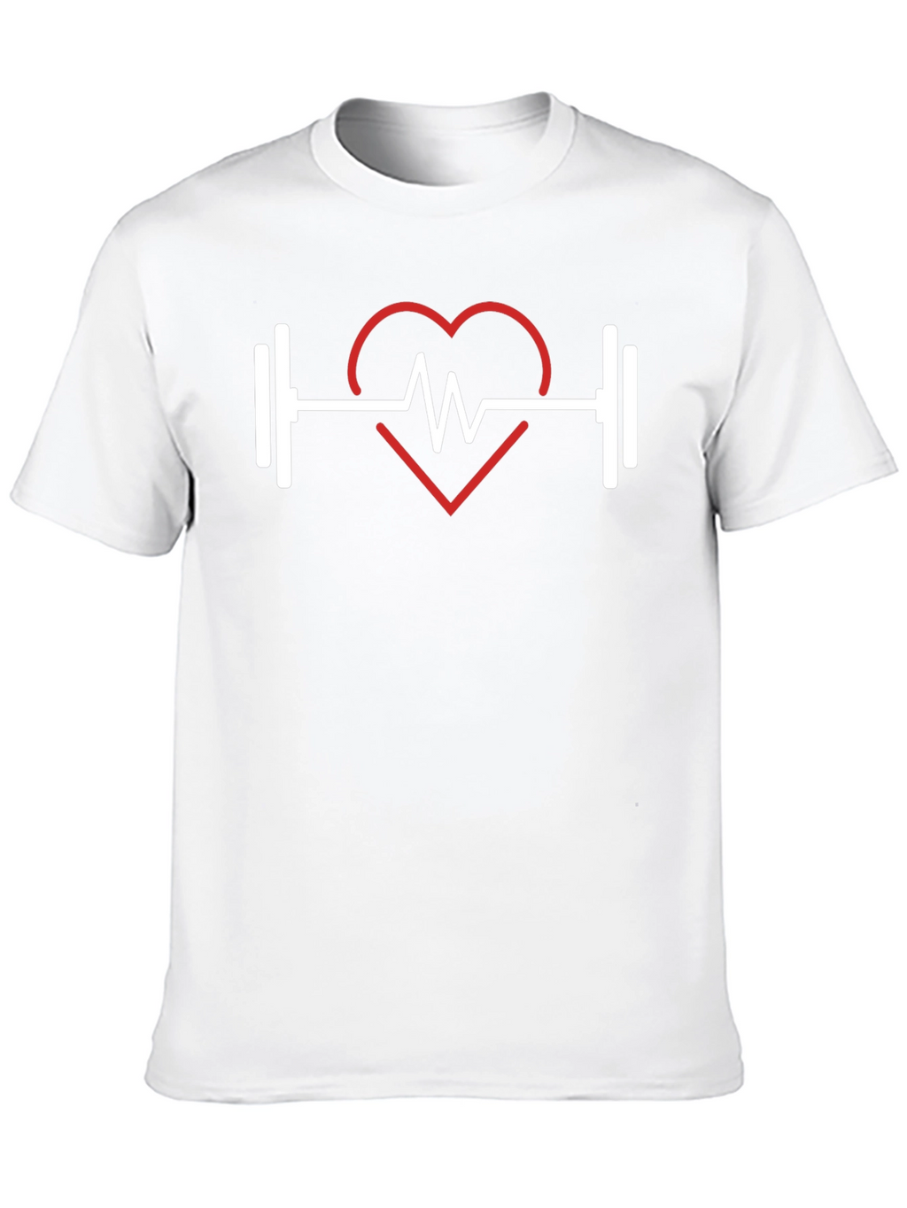 Fitness Heartbeat T-Shirt - Gym & Workout Apparel