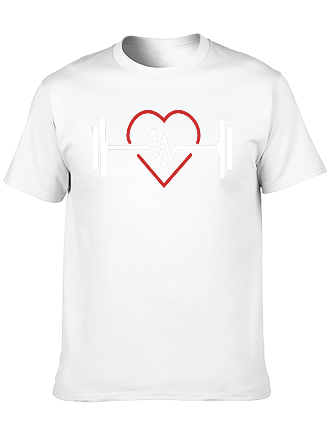 Fitness Heartbeat T-Shirt - Gym & Workout Apparel