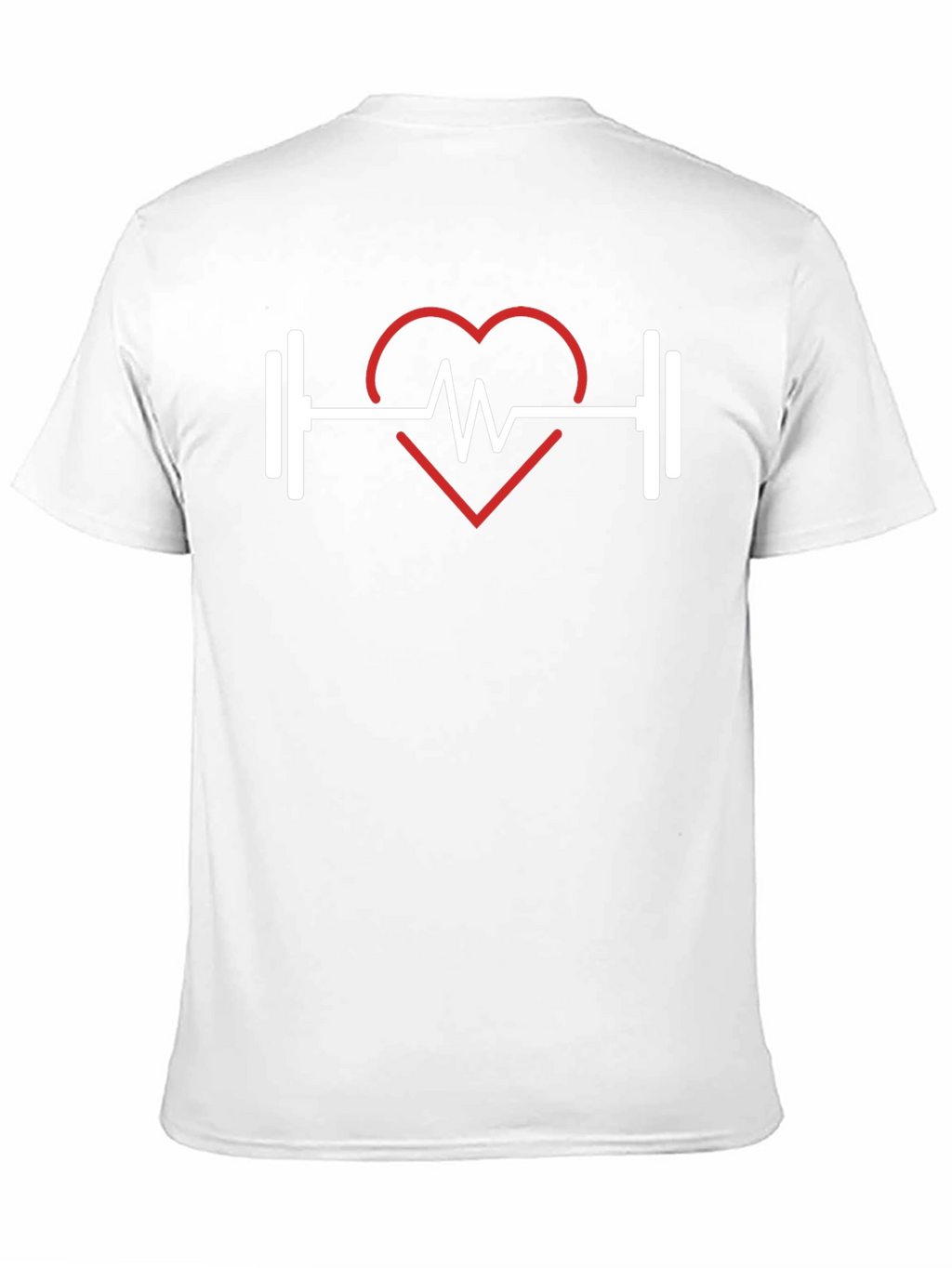 Fitness Heartbeat T-Shirt - Gym & Workout Apparel