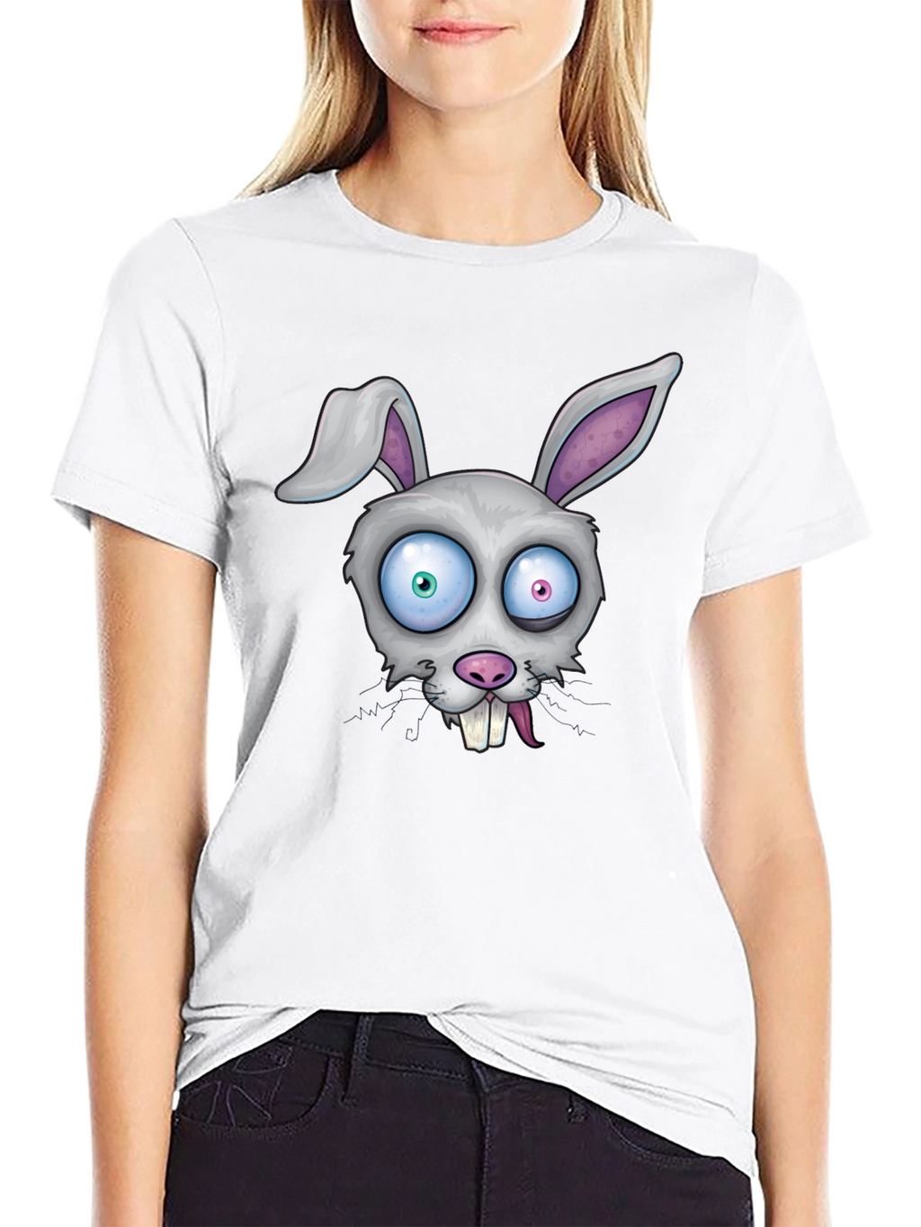Funny Rabbit Graphic Tee