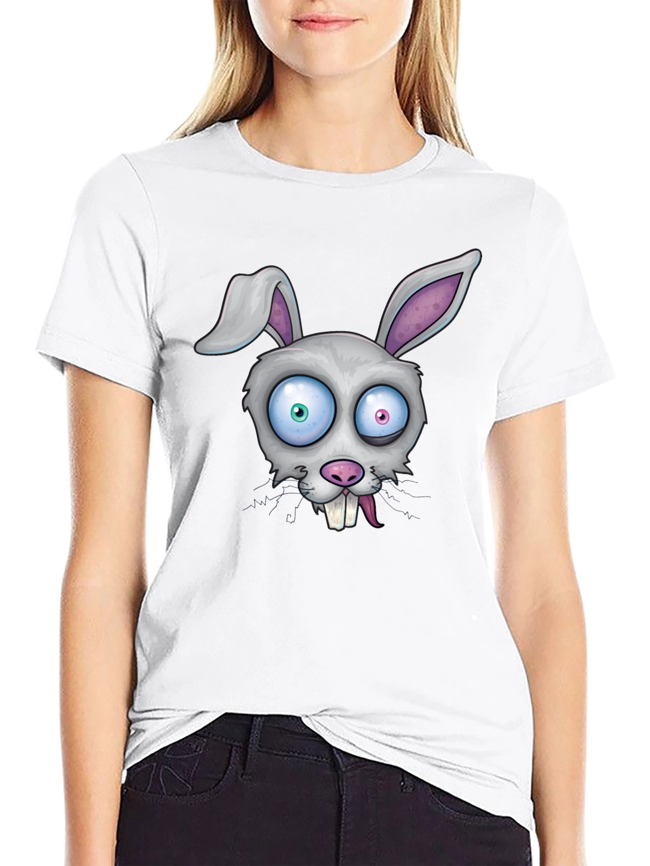 Funny Rabbit Graphic Tee
