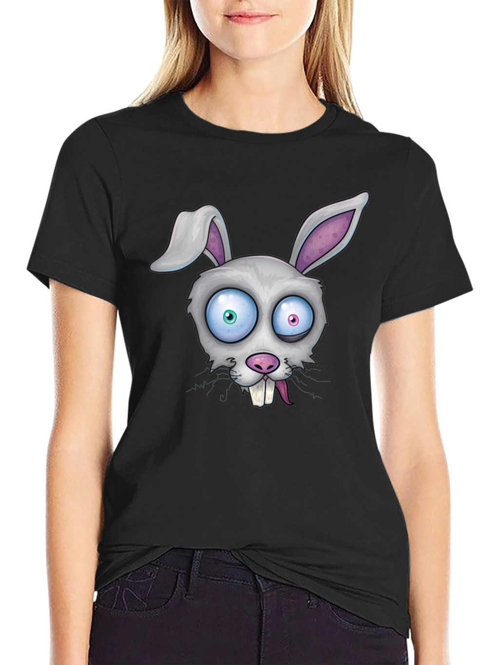 Funny Rabbit Graphic Tee