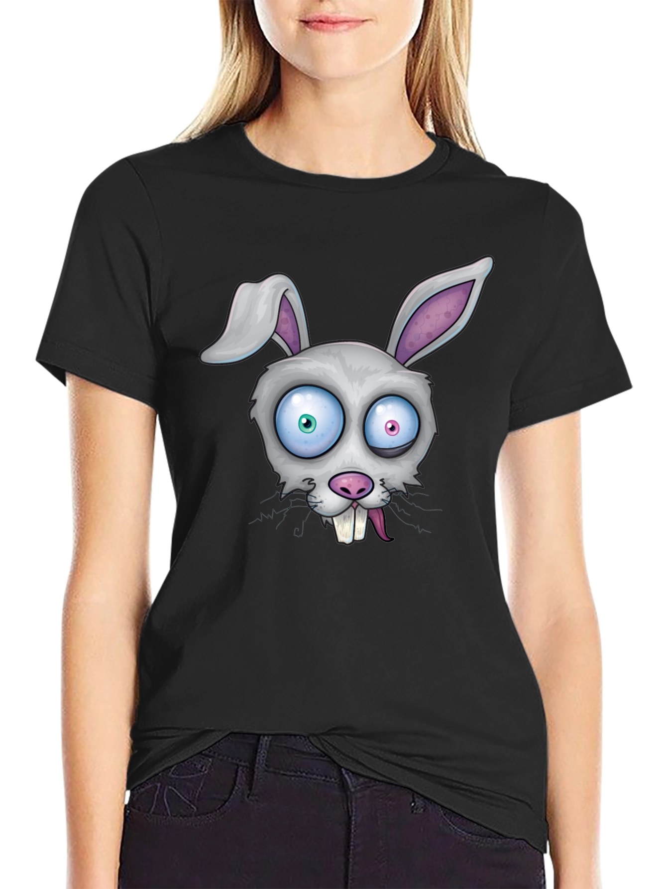 Funny Rabbit Graphic Tee