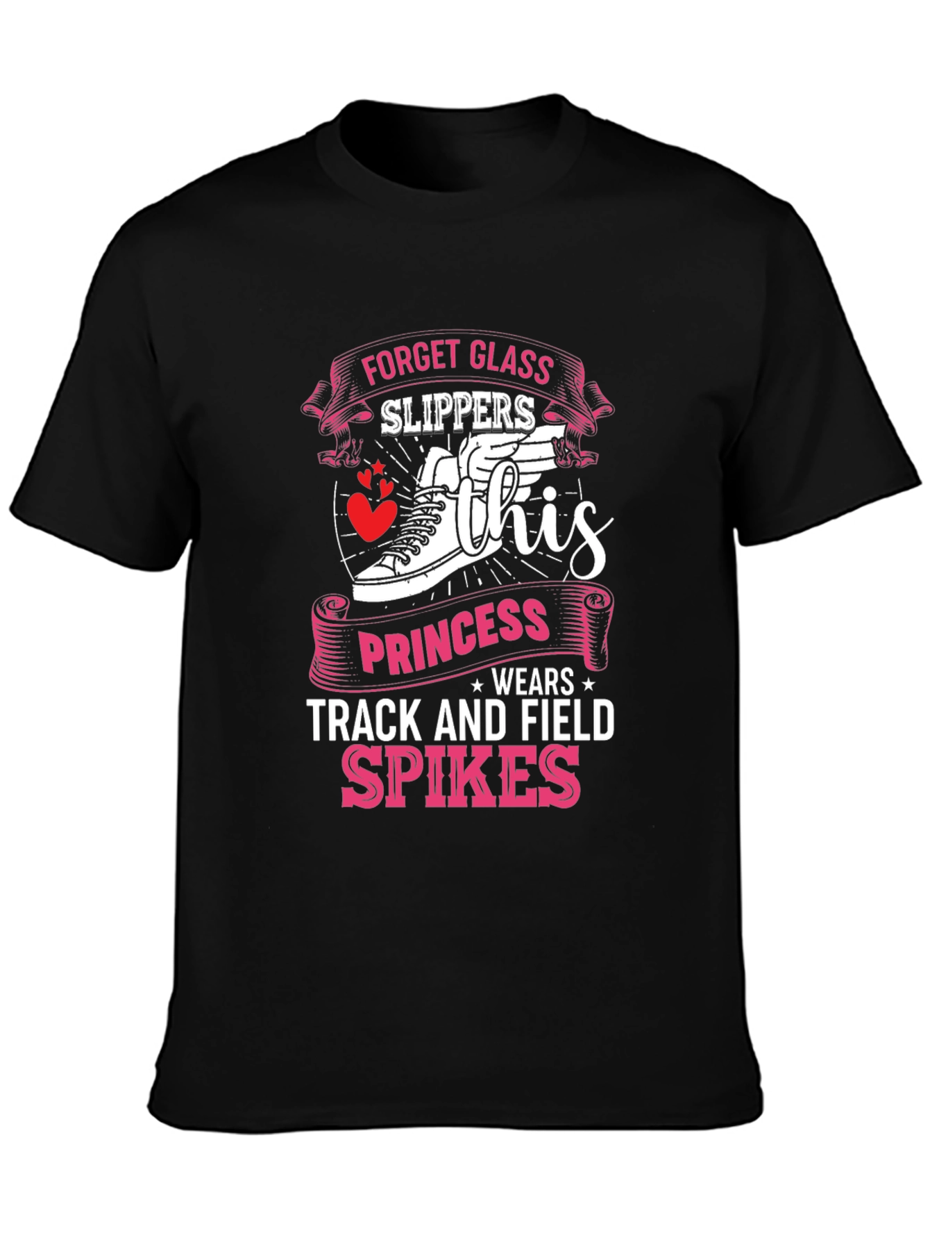 Princess Track & Field Spikes T-Shirt