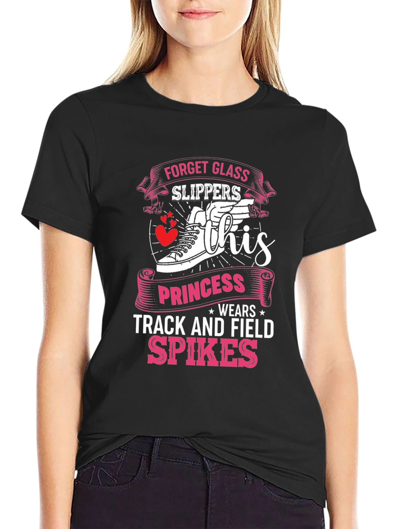 Princess Track & Field Spikes T-Shirt