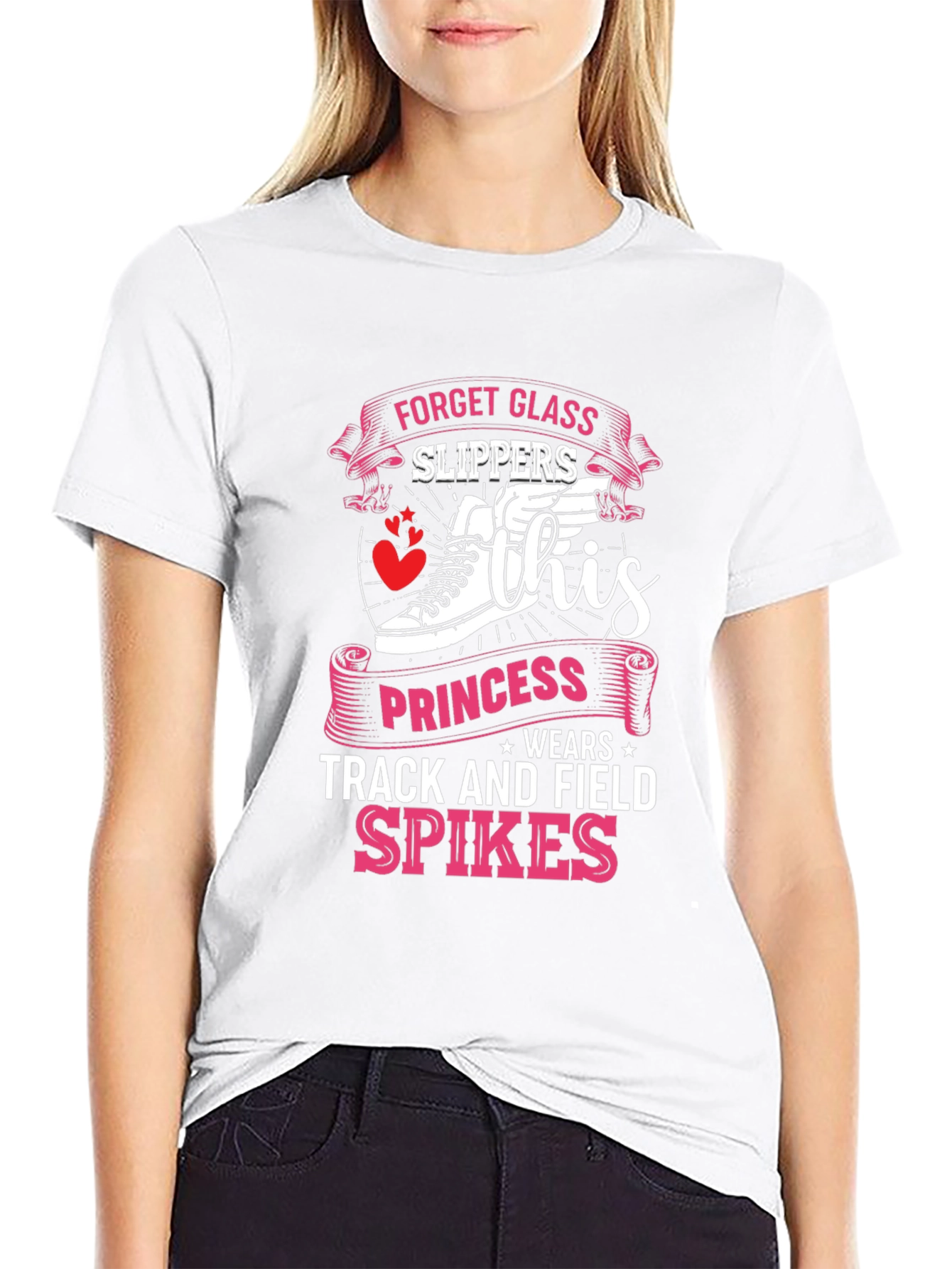 Princess Track & Field Spikes T-Shirt
