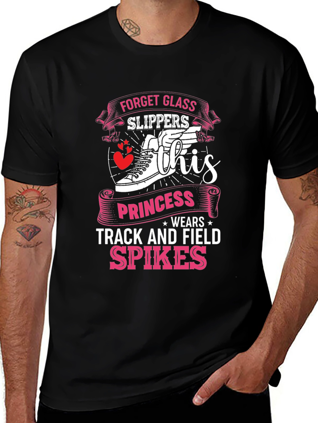 Princess Track & Field Spikes T-Shirt
